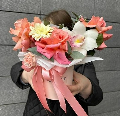 Композиция "Цветочный десерт"