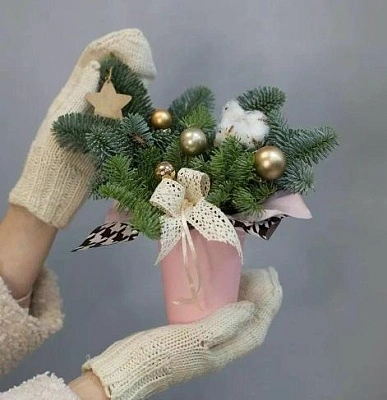 Композиция-комплимент "Новогоднее чудо №2"