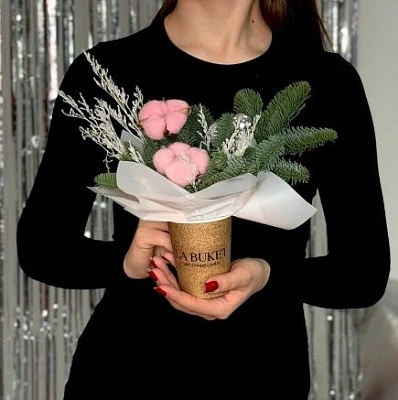 Композиция - комплимент "Зимнее очарование"