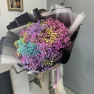 Букет "Радужная карамель XL"