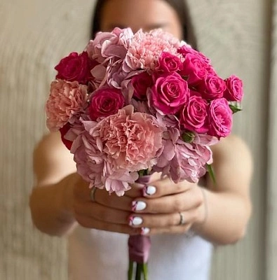 Букет невесты "Яркие чувства"