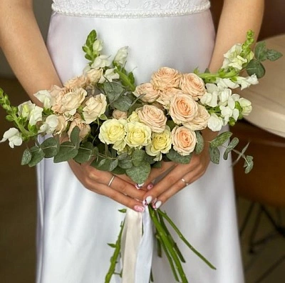 Букет невесты "Наш первый рассвет"