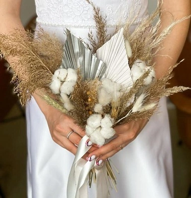Букет невесты "Полевая россыпь"