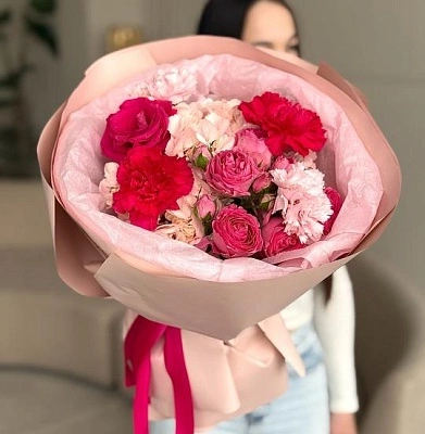 Букет "Ягодный пломбир"