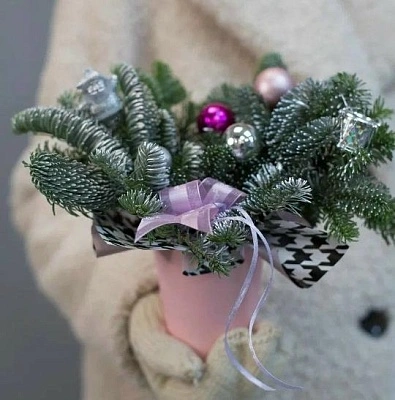 Композиция-комплимент "Новогоднее чудо №1"